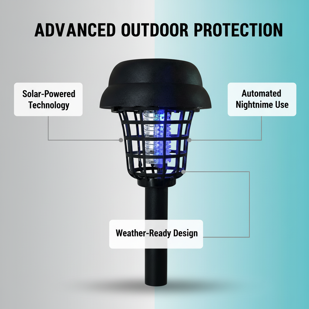 SolarGuard™ Solar Bug Zapper